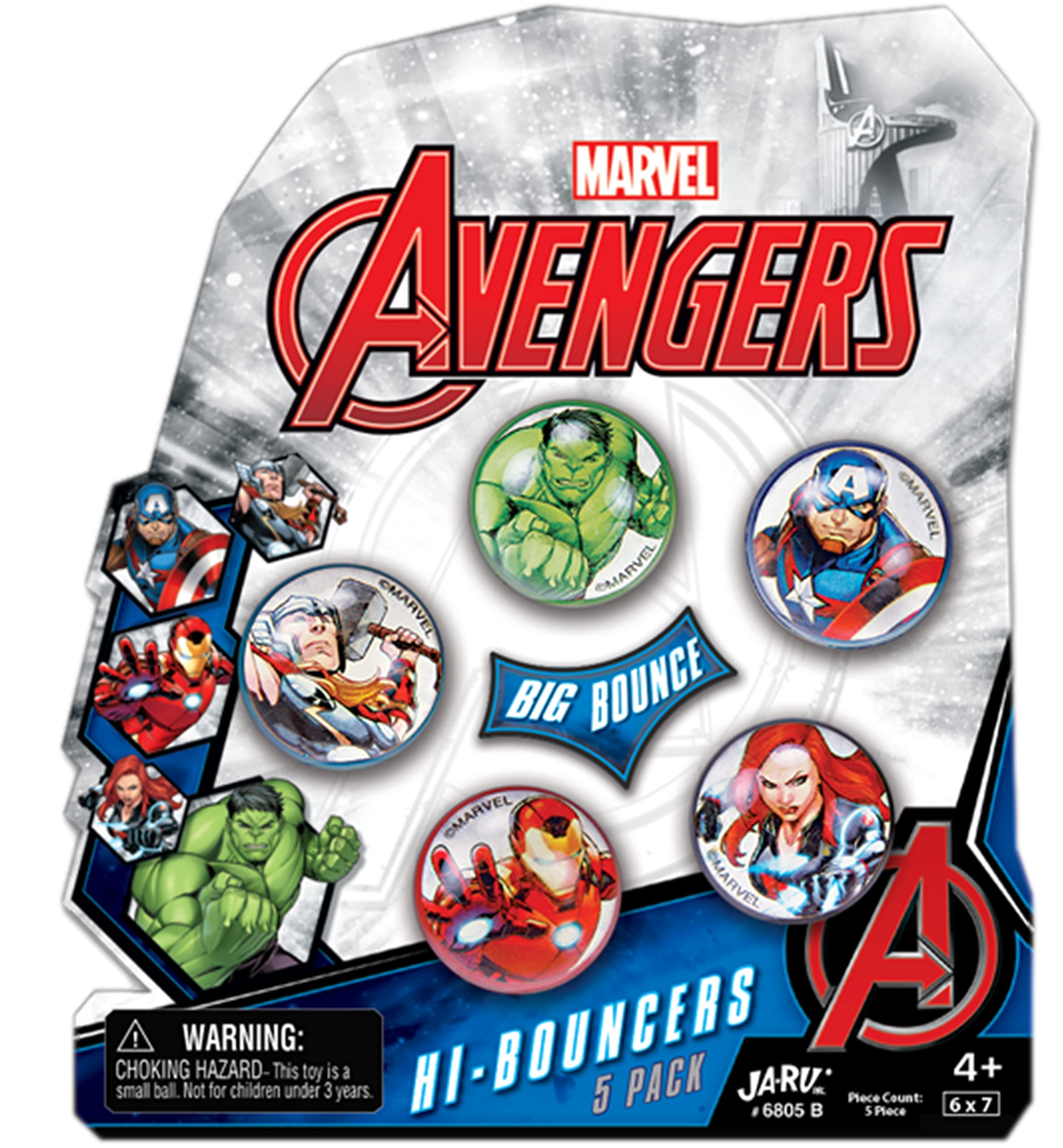 Amazon.com: JA-RU Marvel Avengers Bouncy Superballs Super Hi