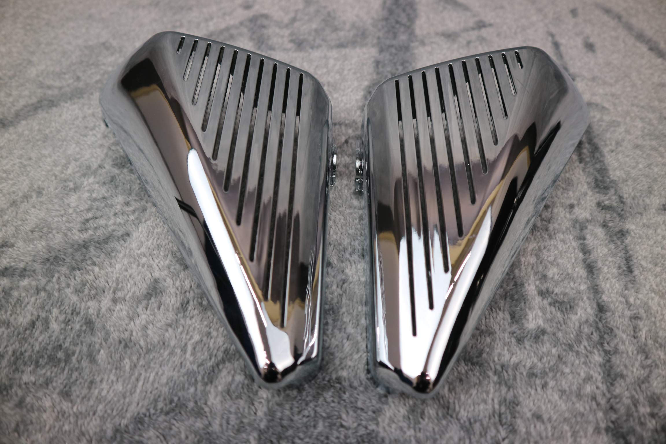 Amazon | ゼファー400・χ サイドカバー アルミ STD＋エアクリカバー