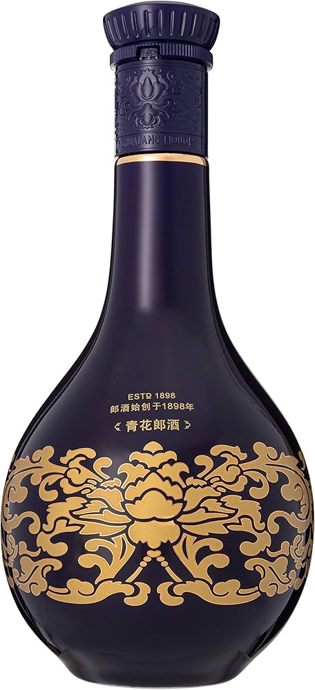 Amazon.co.jp: 中国白酒【醤香型白酒】 青花郎酒（あおはなろうしゅ