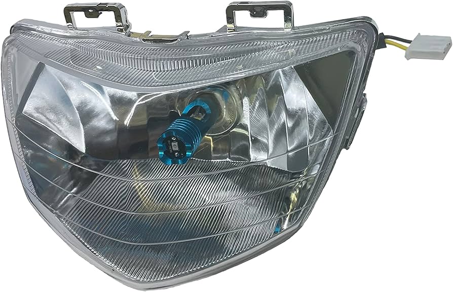 Amazon | トウカ(go go bike) LED式 ヘッドライト PH7 ASSY 青 12V Hi