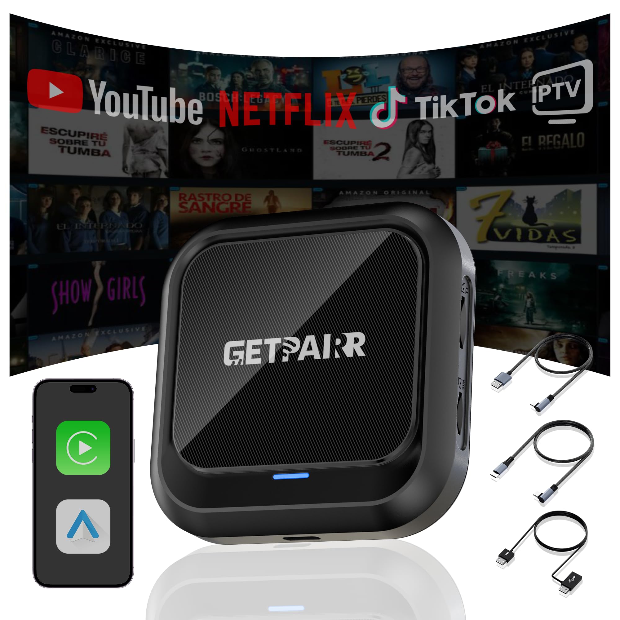 Amazon.com: Magic Ai Box Wireless CarPlay Android Auto Adapter