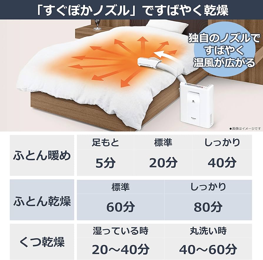 Amazon | パナソニック ふとん暖め乾燥機(マットレスタイプ