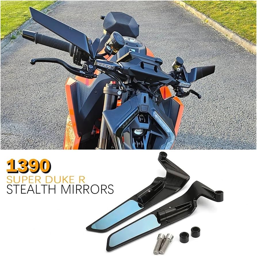 Amazon | KTM 1390 2024 バイク用バックミラー ステルス スポーツ