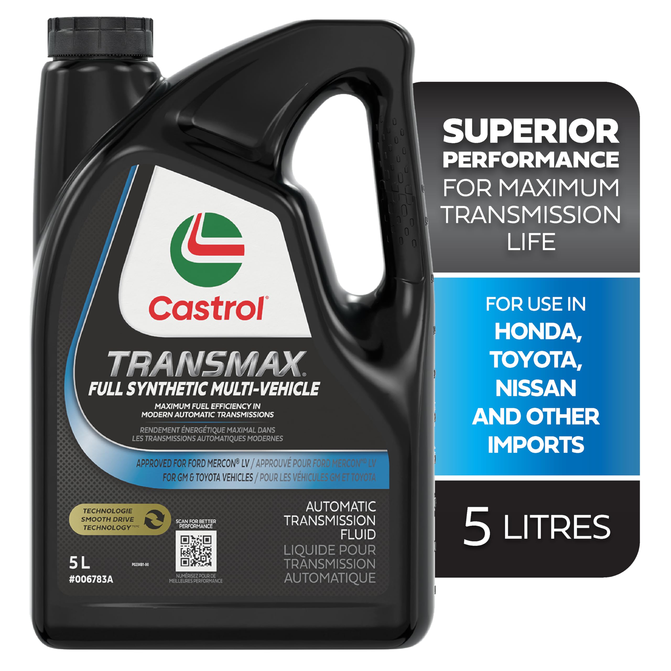 Castrol Transmax Import Multi-Vehicle Automatic Transmission Fluid