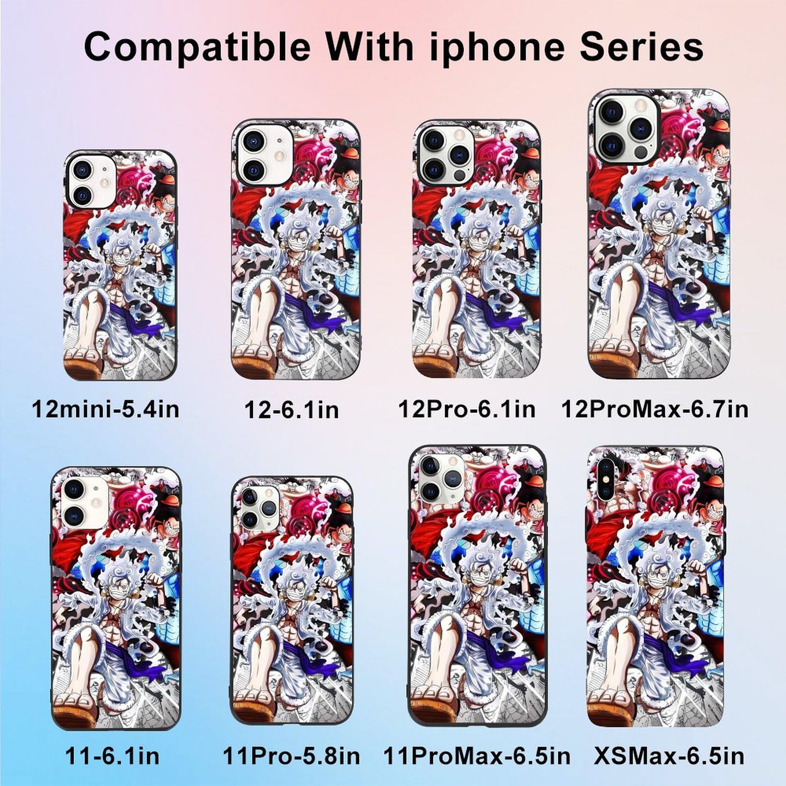 Amazon.co.jp: iPhone 12ケース ワンピース ルフィ ONE PIECE ギア5