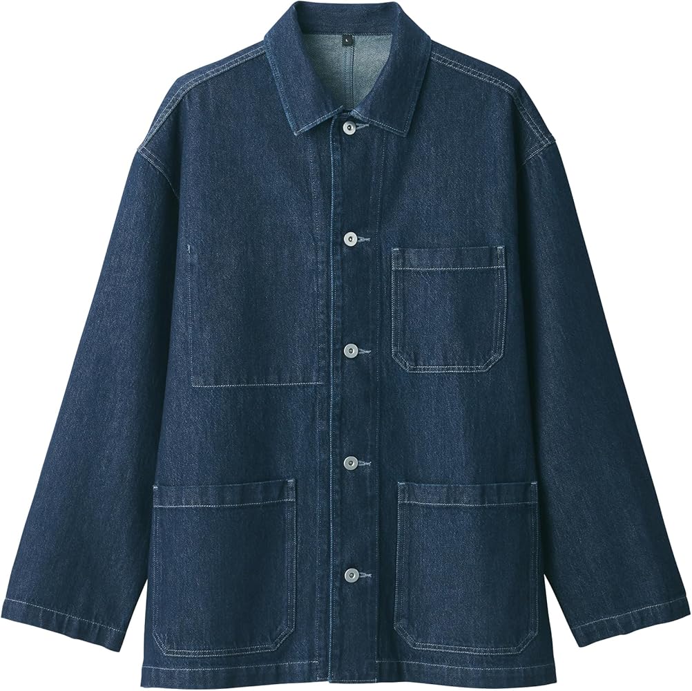 Amazon | 無印良品 紳士 木の実から作ったカポック混デニム