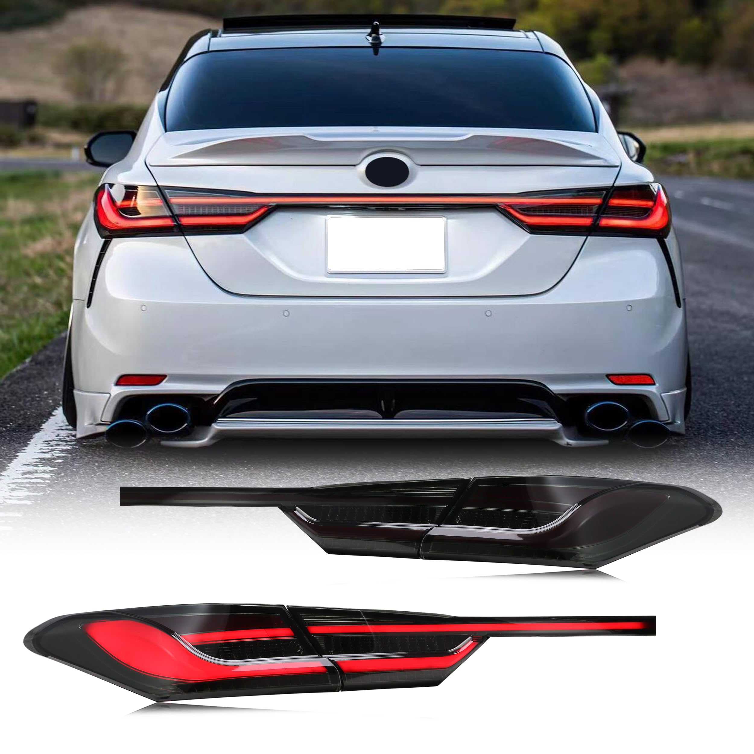 Amazon | トヨタ カムリ 一文字 テールランプ テールライト 10代目