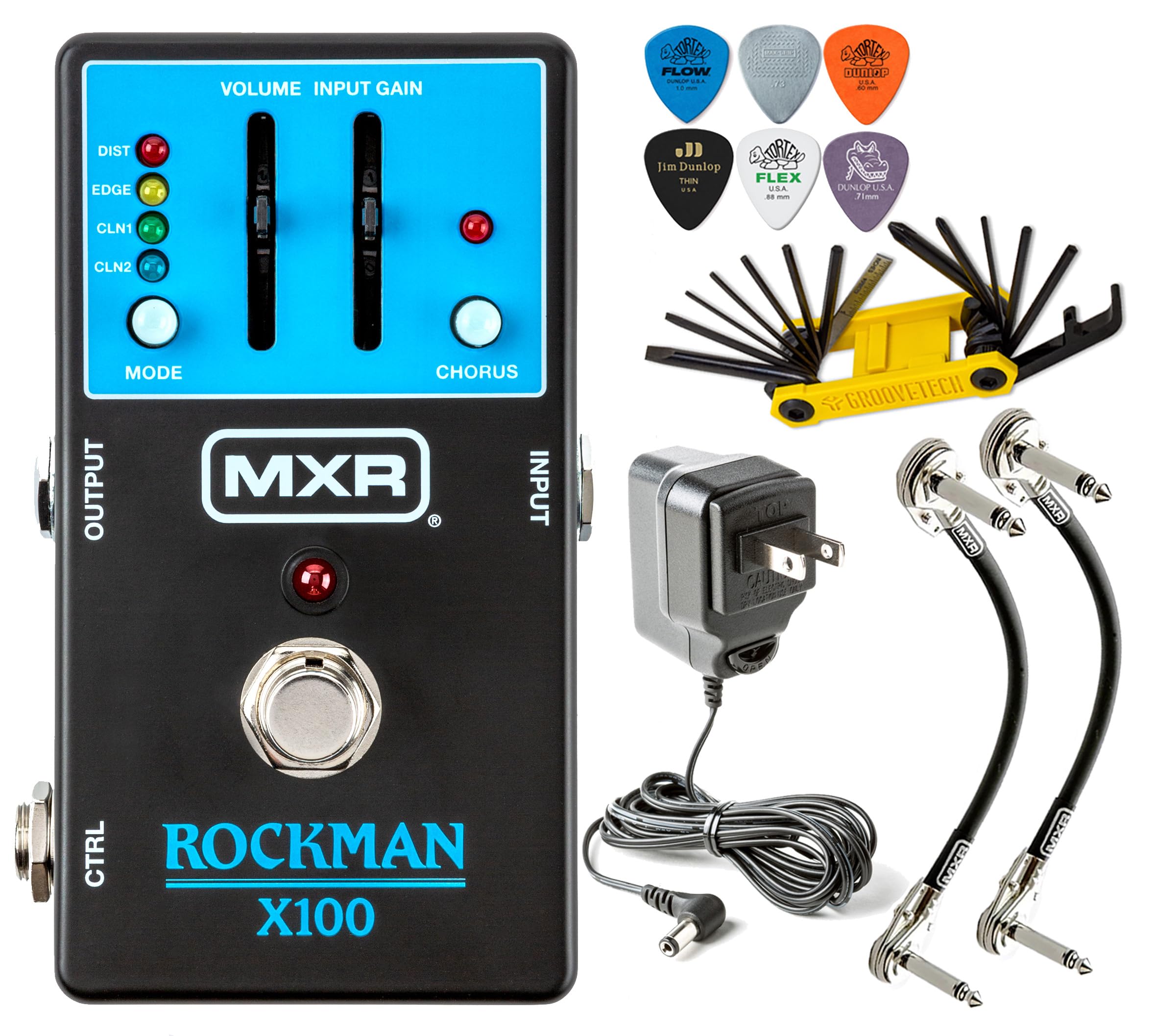 Amazon.com: MXR MX100 Rockman X100 Analog Tone Processor Effects