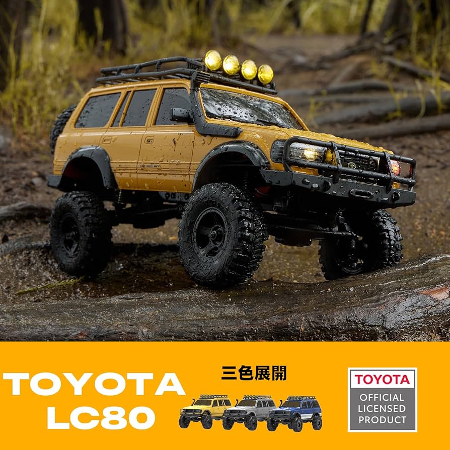 Amazon.co.jp: FMS 1:18 ToyotaランドクルーザーLC80 RTRセット Land