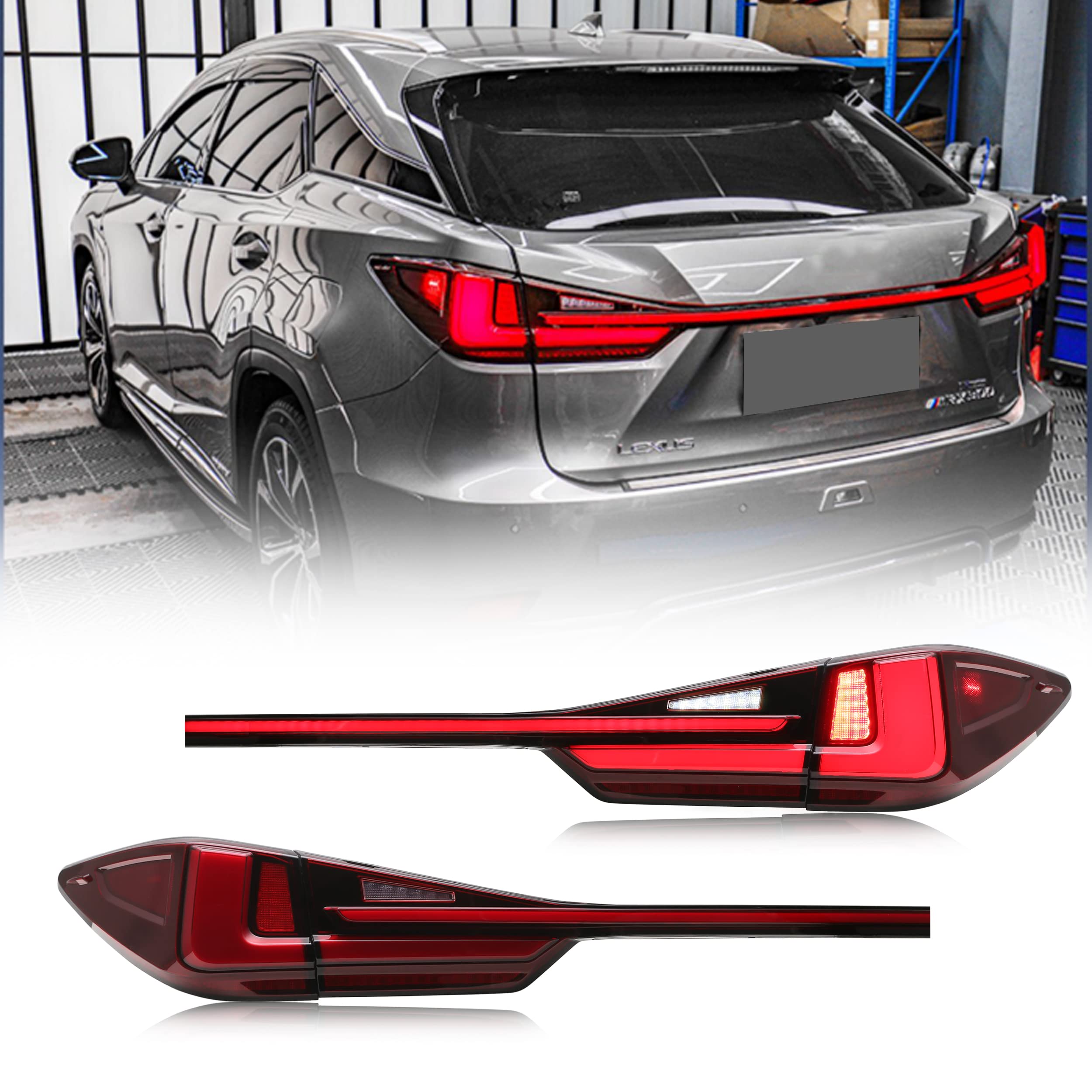 Amazon | レクサス RX 4代目 AL20型 一文字 テールランプ テールライト