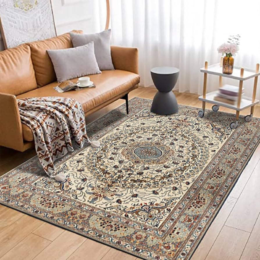 Amazon｜[YXSNG] ラグ ペルシャ風 ペルシャ柄 ラグマット 柄 洗える