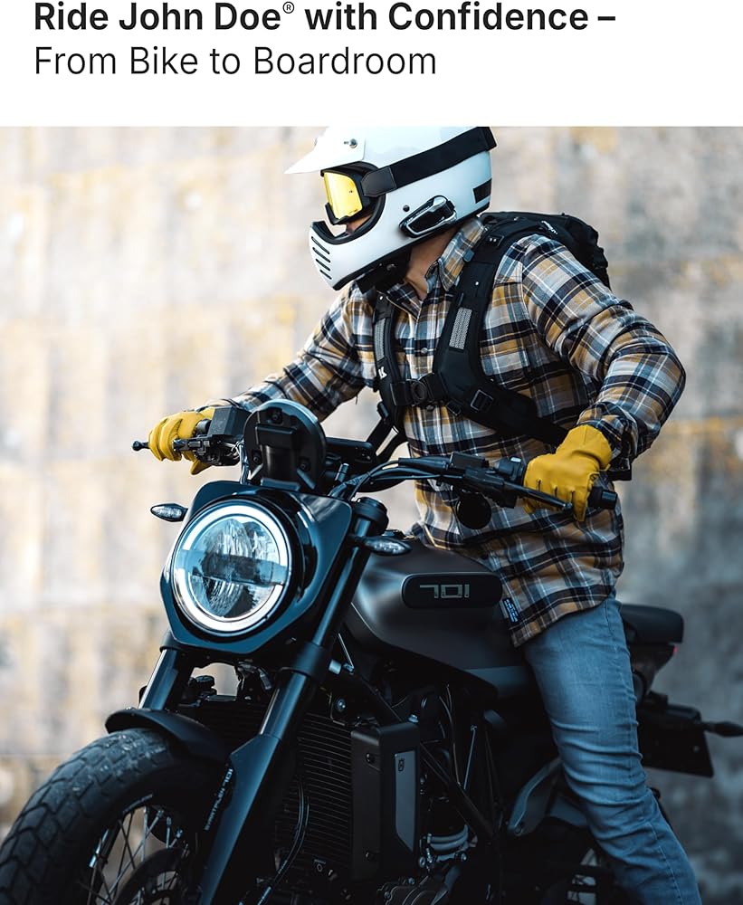 Amazon.co.jp: [John Doe] ジョン・ドゥー XTM モトシャツ バイク