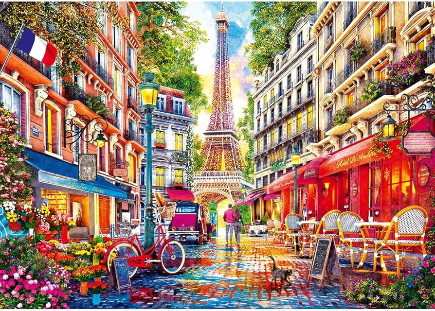 Amazon.com: Trefl European Capitals 2x500 Piece Jigsaw Puzzle 19