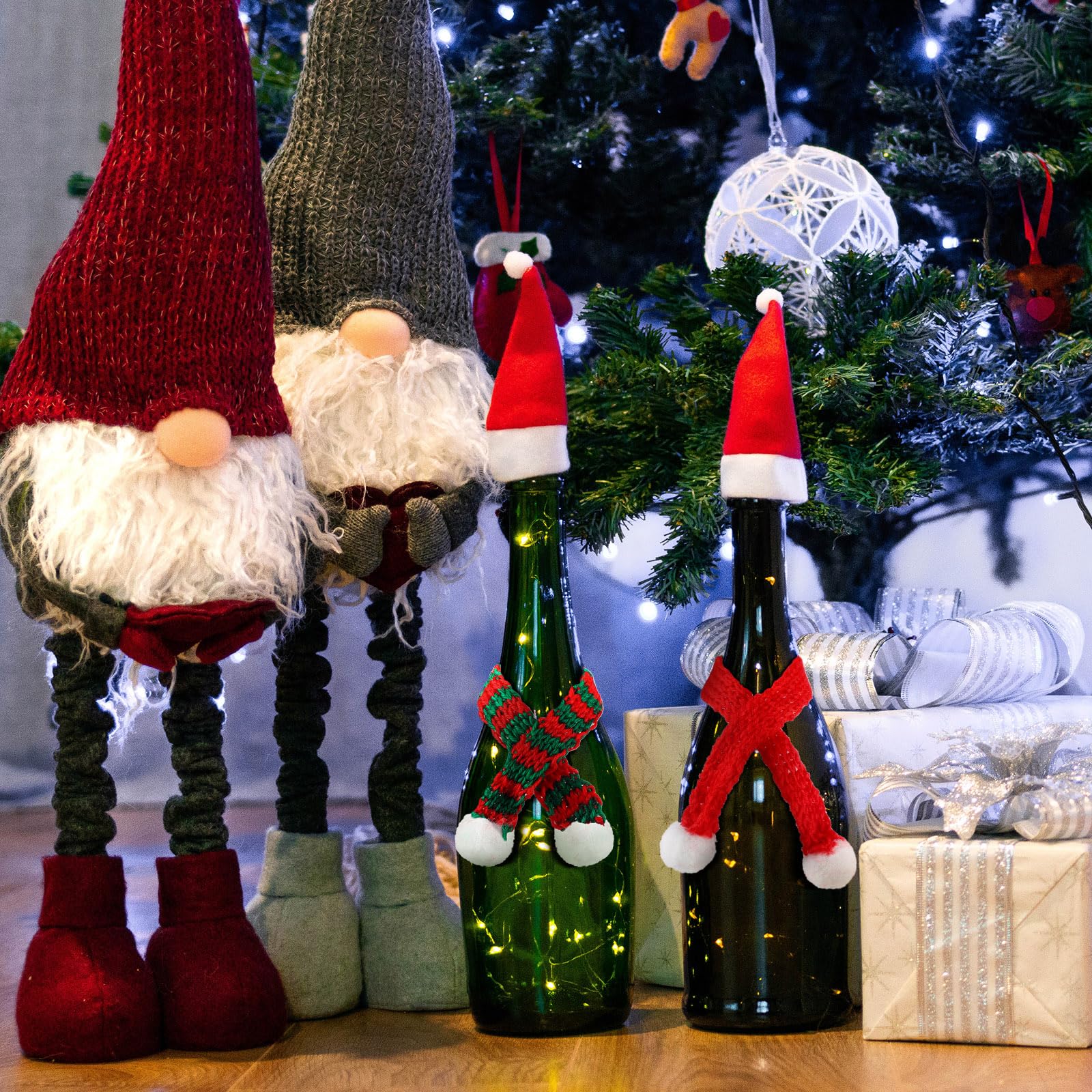 Amazon.com: Bencailor 36 Pieces Mini Christmas Scarves for Craft