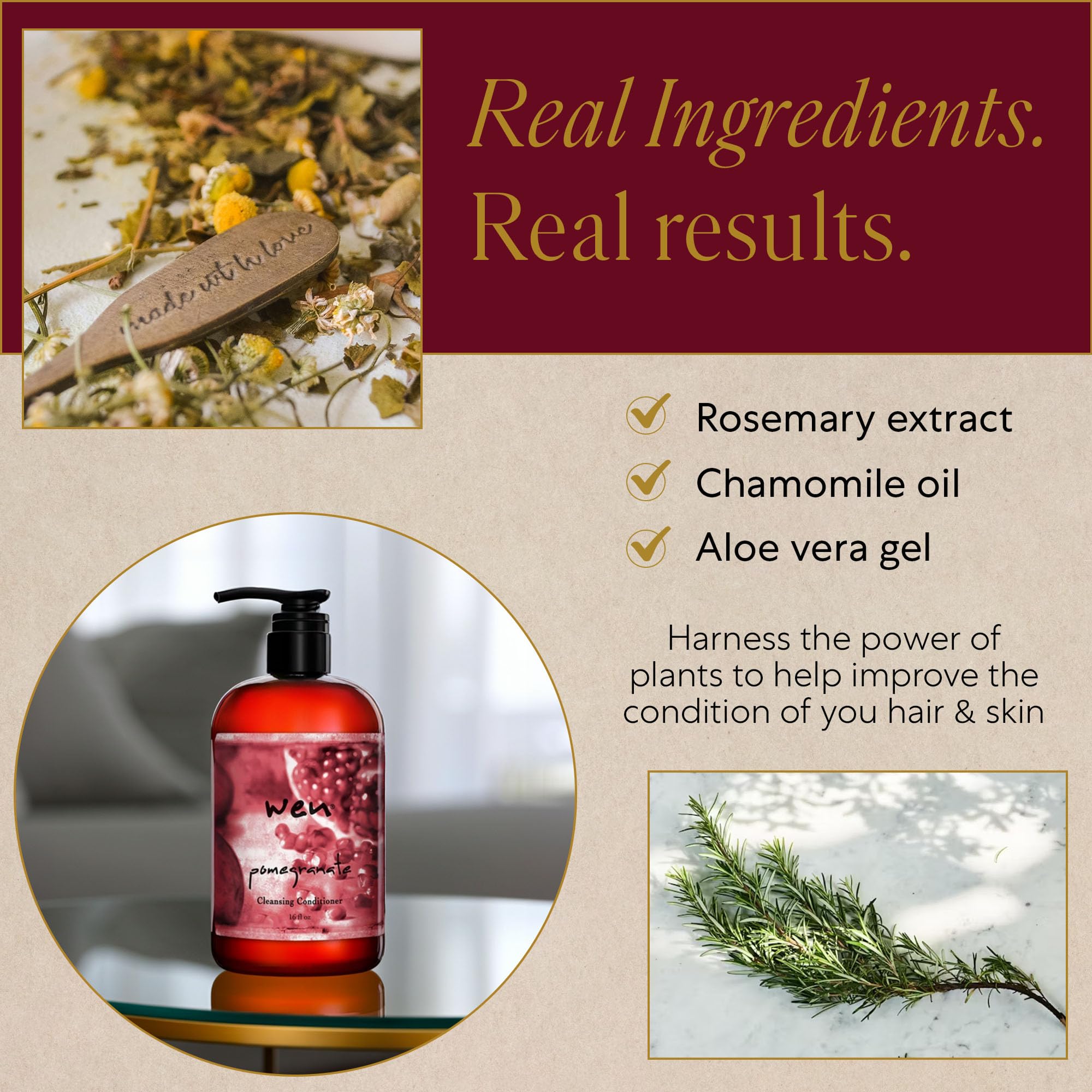 Amazon.com : WEN Pomegranate Cleansing Conditioner, 16 fl. oz