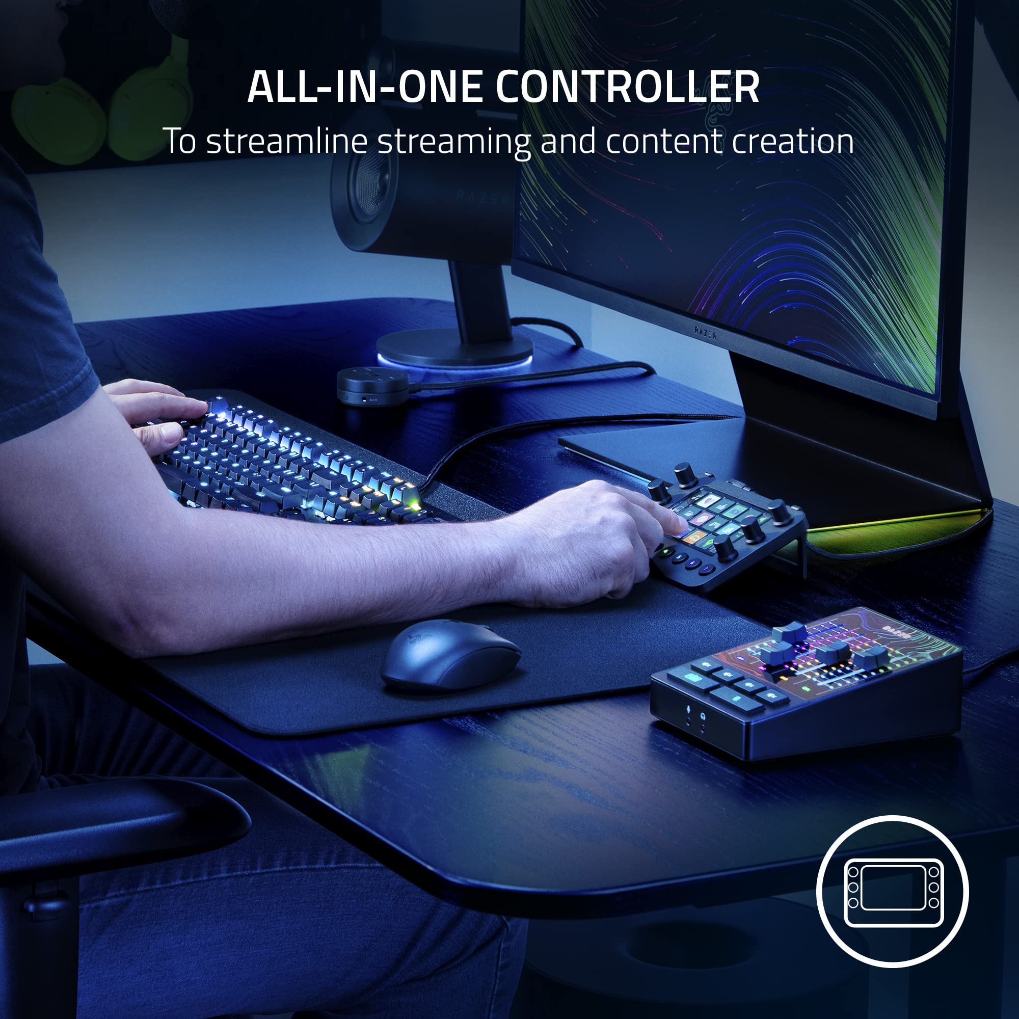 Razer Stream Controller-All-in-one Control Deck for Streaming-12
