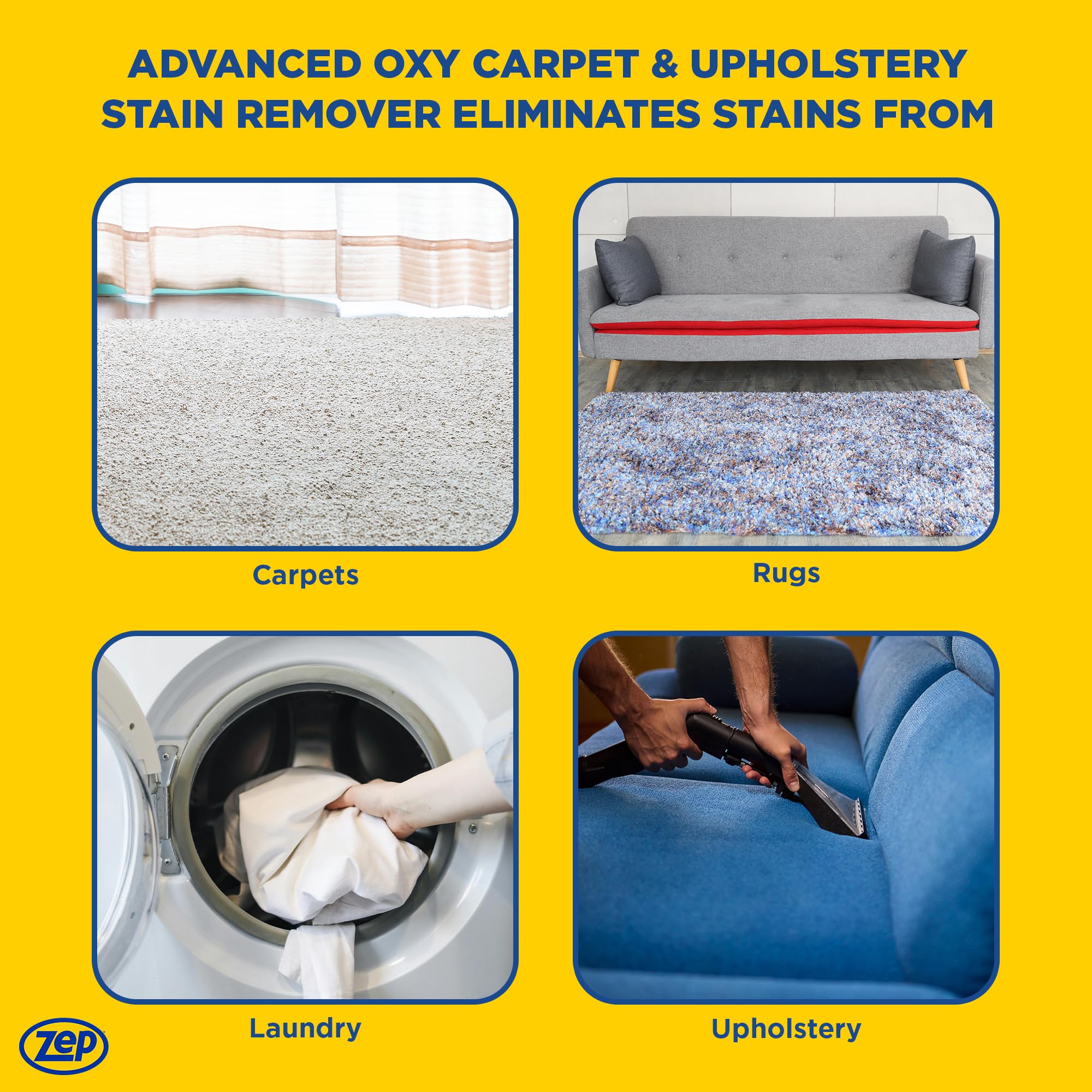 Amazon.com: Zep ZUOXSR32 Advanced Oxy Carpet and Upholstery Stain