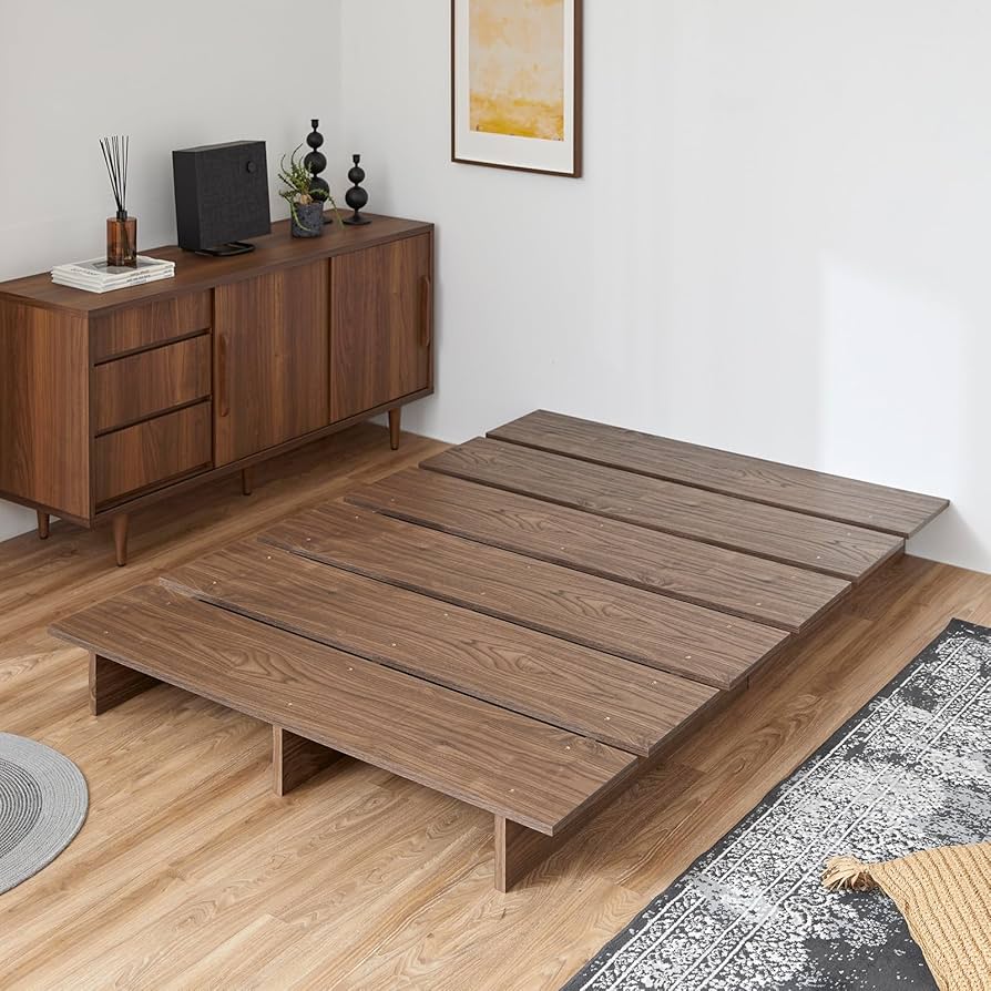 Amazon｜LOWYA ロウヤ ベッド ベッドフレーム ロータイプ ローベッド