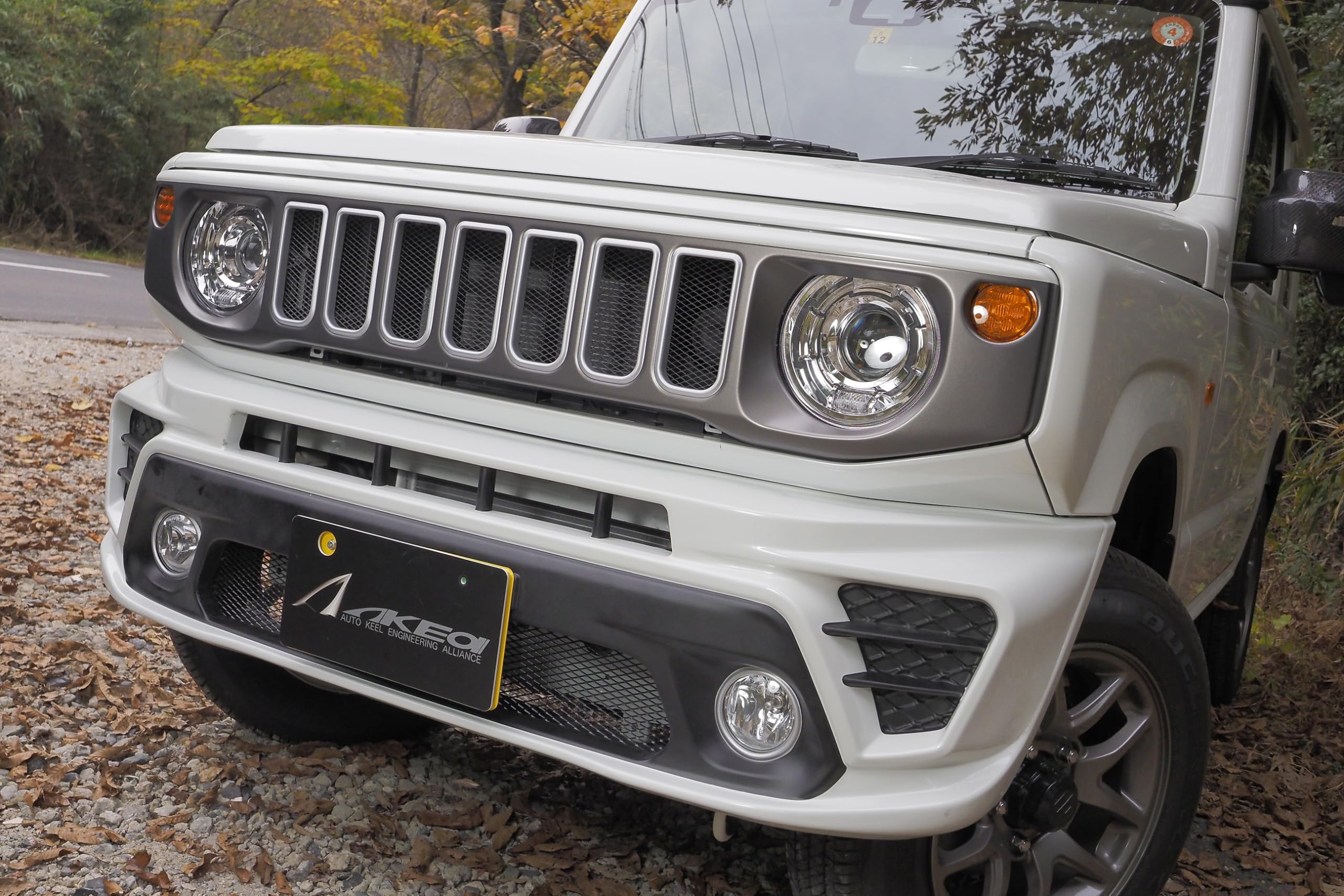 Amazon | AKEa×AM Design JB64/74 ジムニー/シエラ フロントグリル