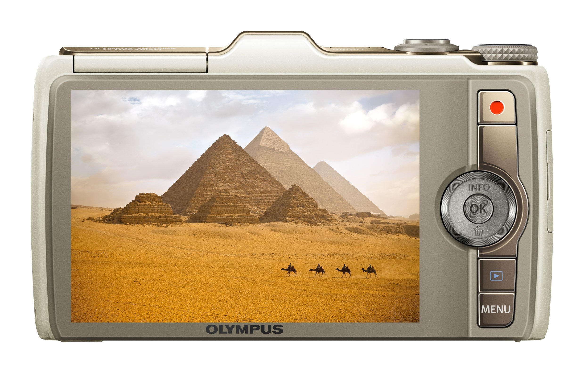 Amazon.co.jp: OLYMPUS デジタルカメラ SH-25MR ホワイト iHS