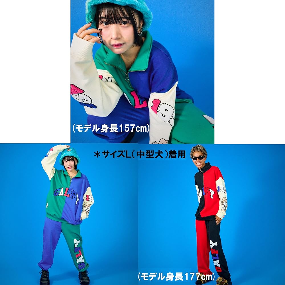 Amazon | 【GALFY/ガルフィー わんわん大学 クレイジーセットアップ