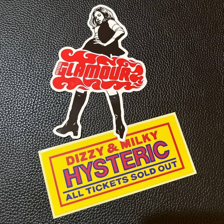 Amazon.co.jp: HYSTERIC GLAMOUR Sticker VIXEN GIRL ヒステリック