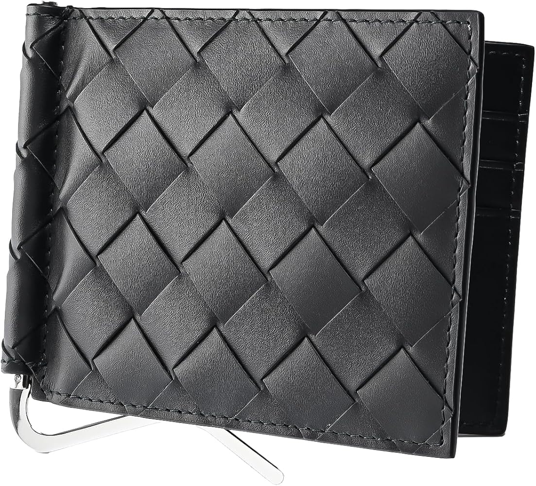 Amazon | [ボッテガヴェネタ] マネークリップ付き 二つ折り財布 札ばさ