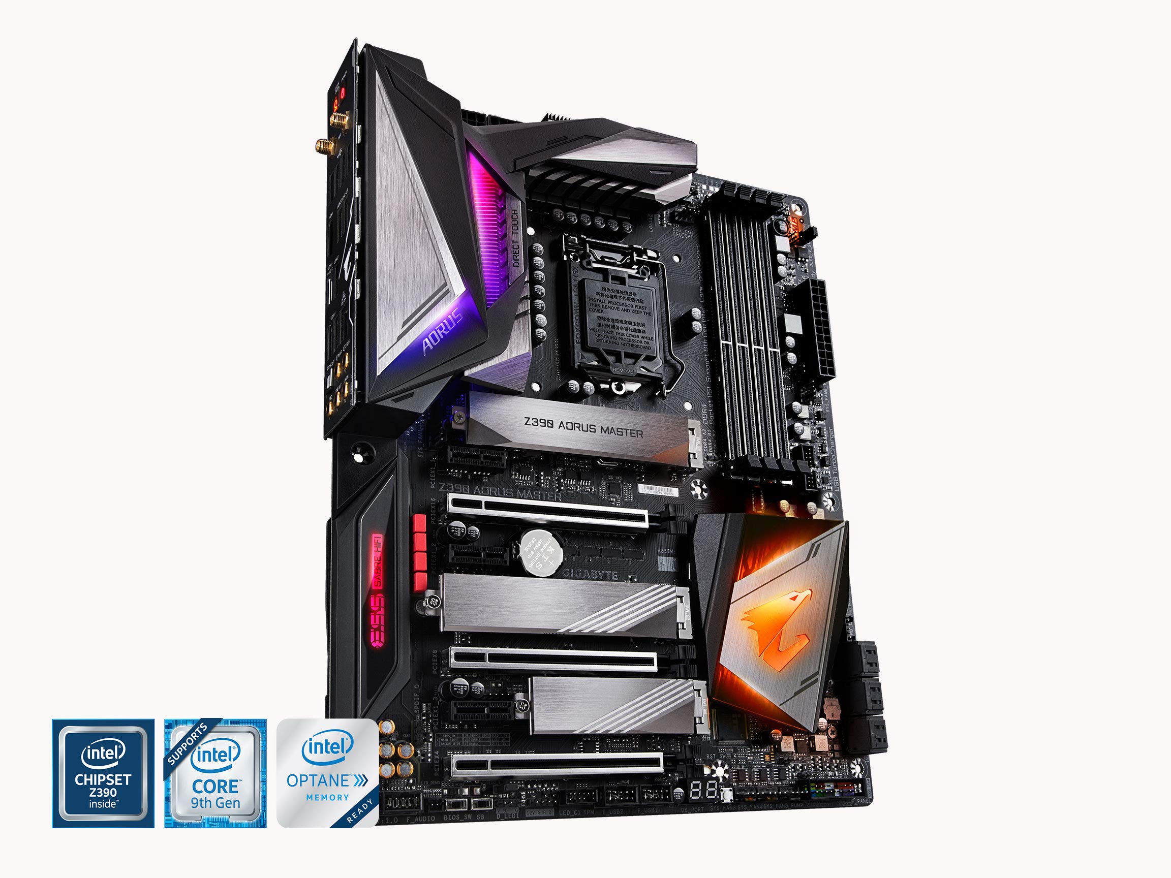 Amazon | GIGABYTE Z390 AORUS MASTER ATX ゲーミングマザーボード