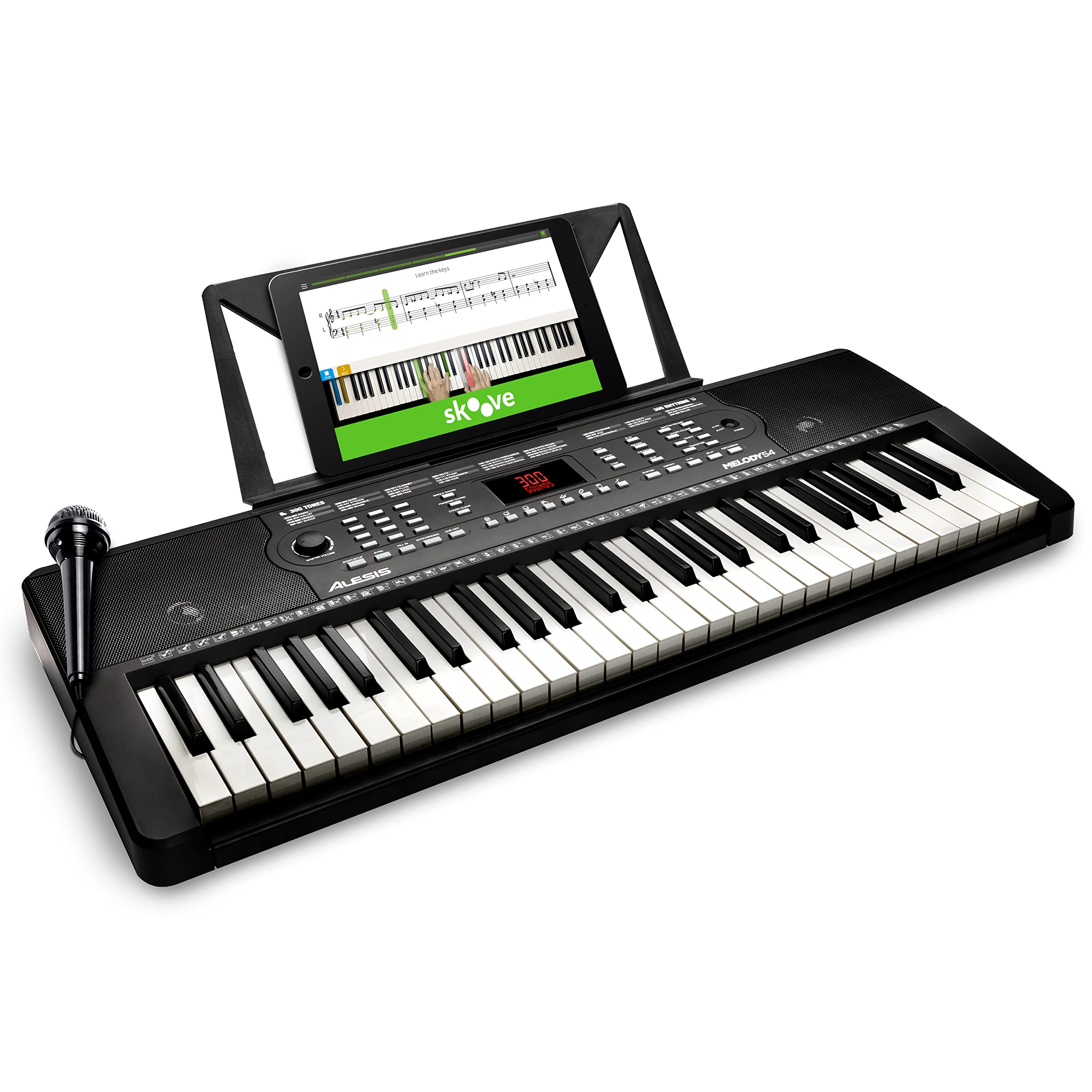 Amazon.co.jp: Alesis キーボード ピアノ 54鍵盤 初心者向け 電子