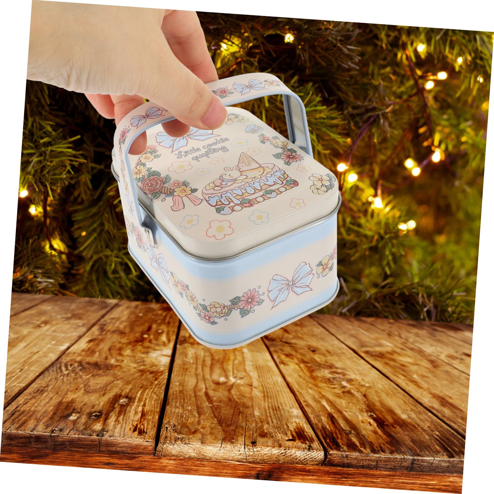 Amazon.co.jp: SHOWERORO ブリキボックス クッキー缶 キャンディ容器