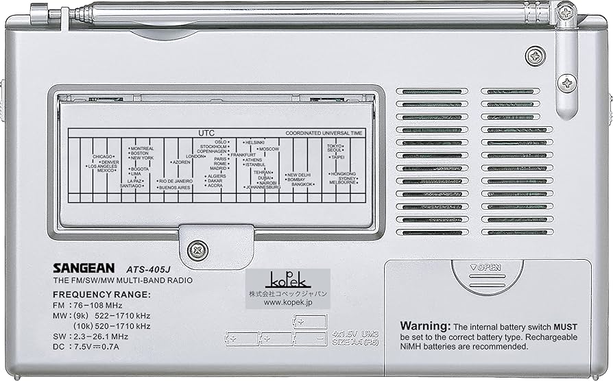 Amazon.co.jp: 【国内正規品】Sangean ATS-405J・AM/FM/SW マルチ