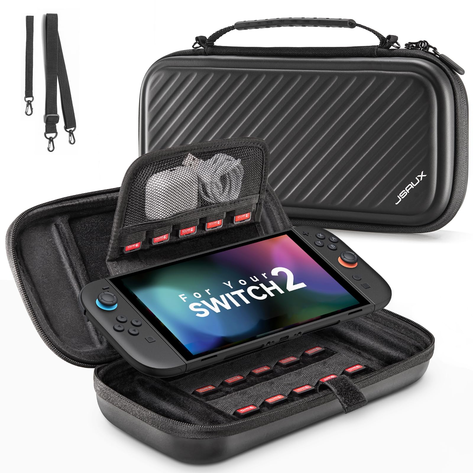 Amazon.co.jp: JSAUX キャリングケース ニンテンドースイッチ2（2025