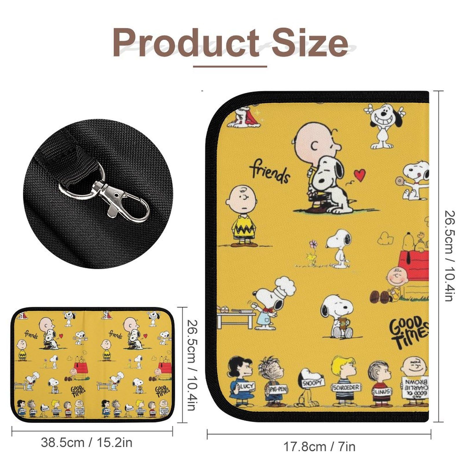 Amazon.co.jp: スヌーピー 母子手帳ケース 携帯性 通帳ケース 財布 お