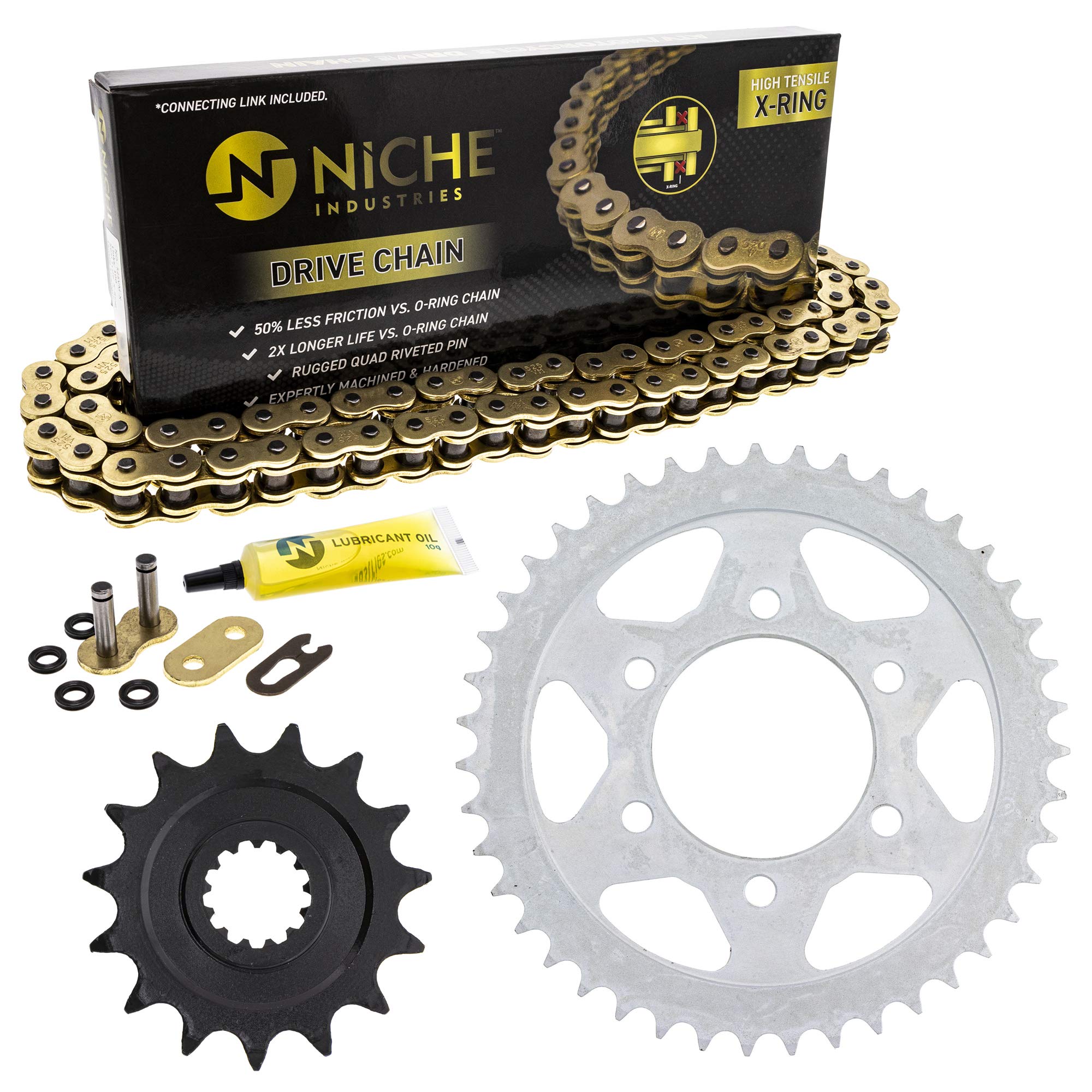 Amazon.com: NICHE Drive Sprocket Chain Combo for Kawasaki Z1000