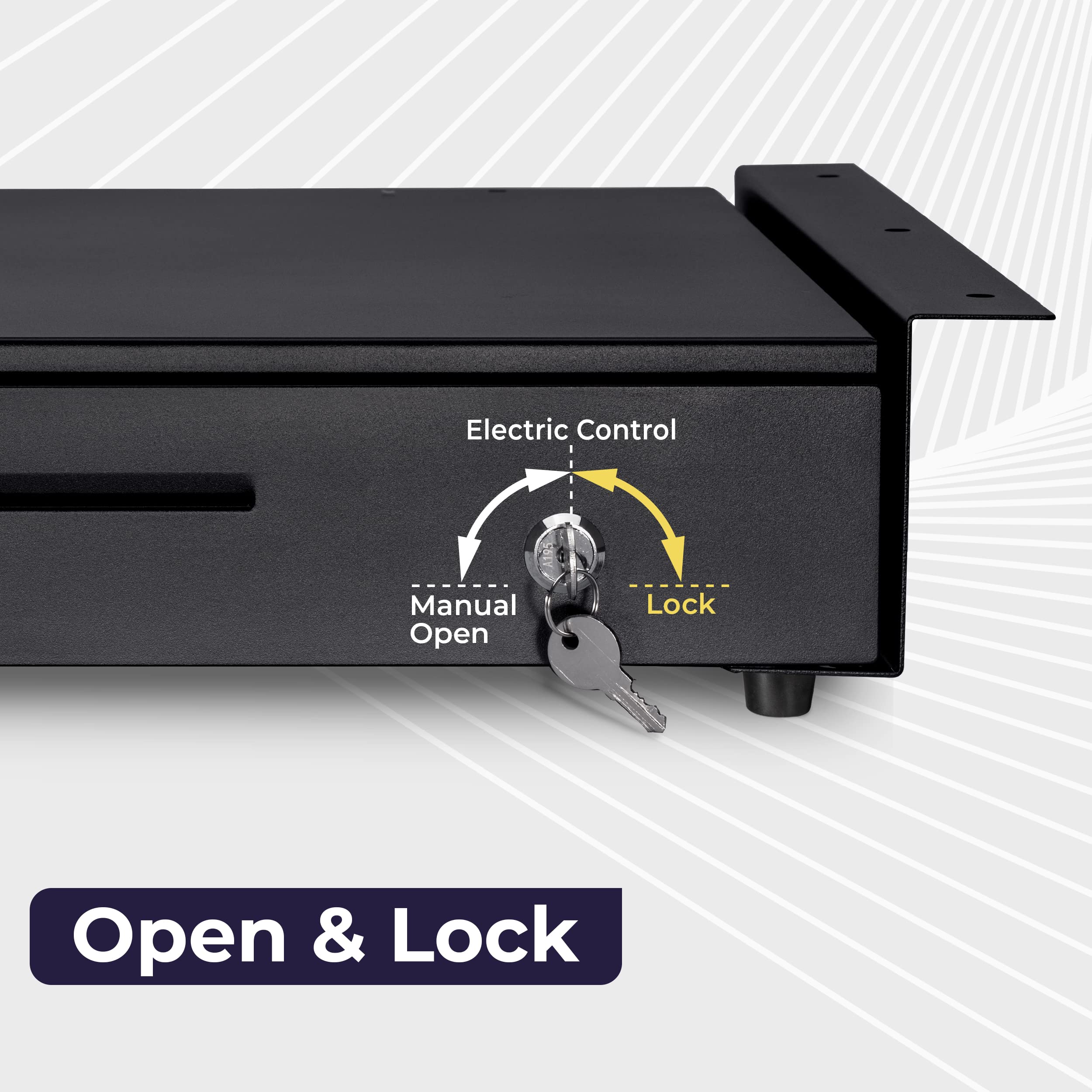 Amazon.co.jp: Volcora キャッシュレジスター引き出し カウンター下