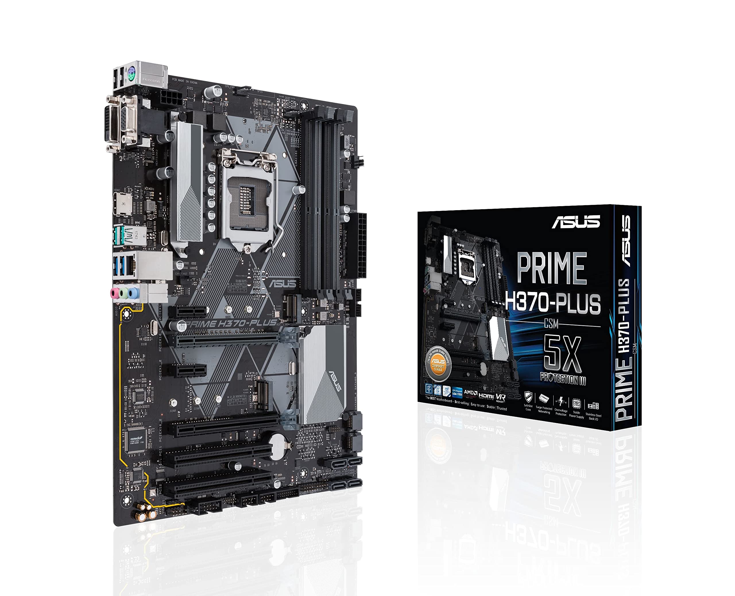 Amazon | ASUSTek Intel H370 搭載 マザーボード LGA1151対応 H370M