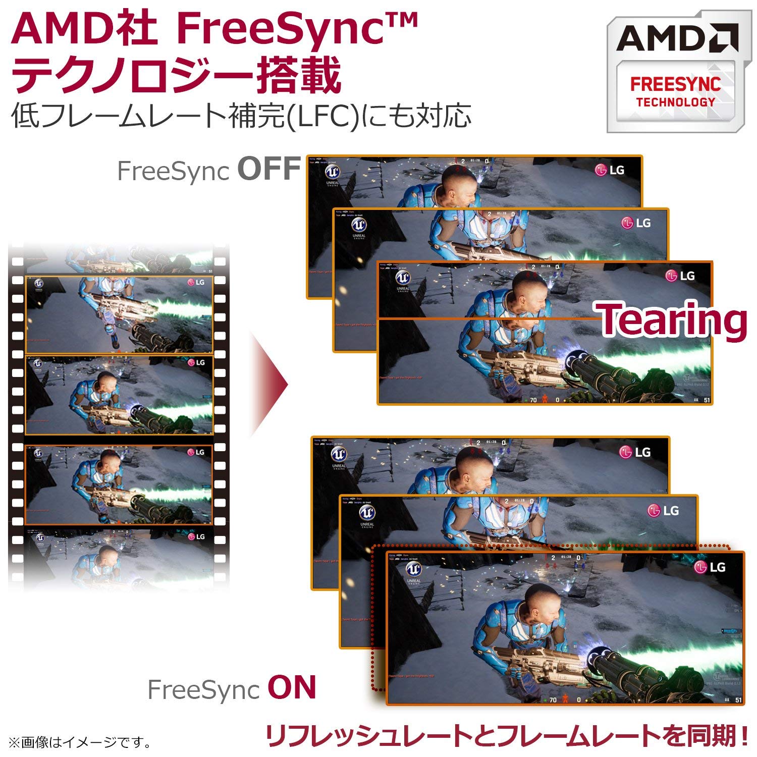 Amazon.co.jp: 【Amazon.co.jp 限定】LG ゲーミング モニター