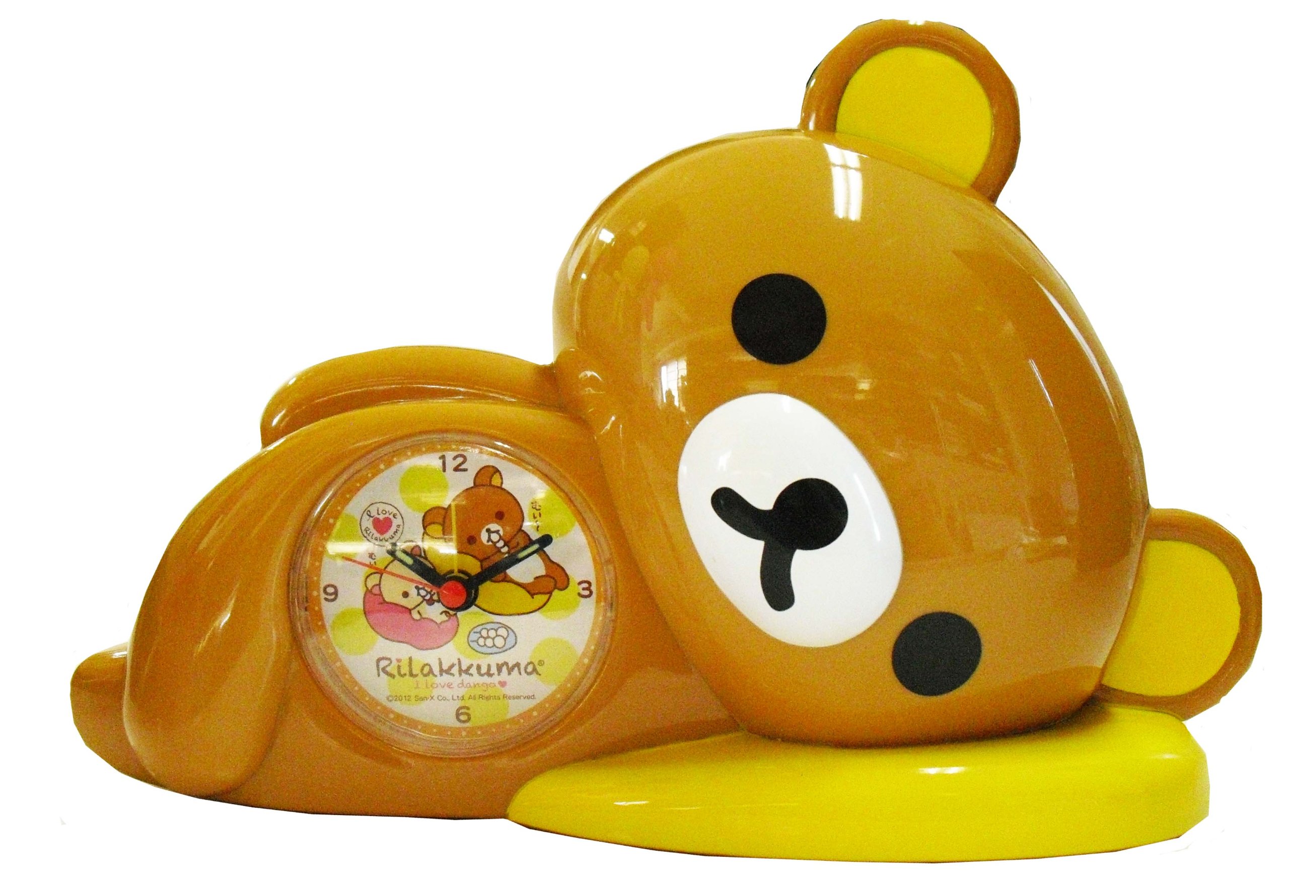 Amazon.co.jp: Rilakkuma 3D Alarm Clock, Ilove, Rilakkuma (Yellow