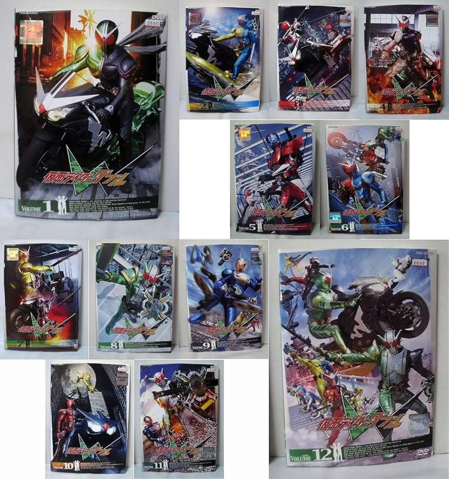 Amazon.co.jp: 仮面ライダーw(ダブル) Dvd全12巻セット : DVD