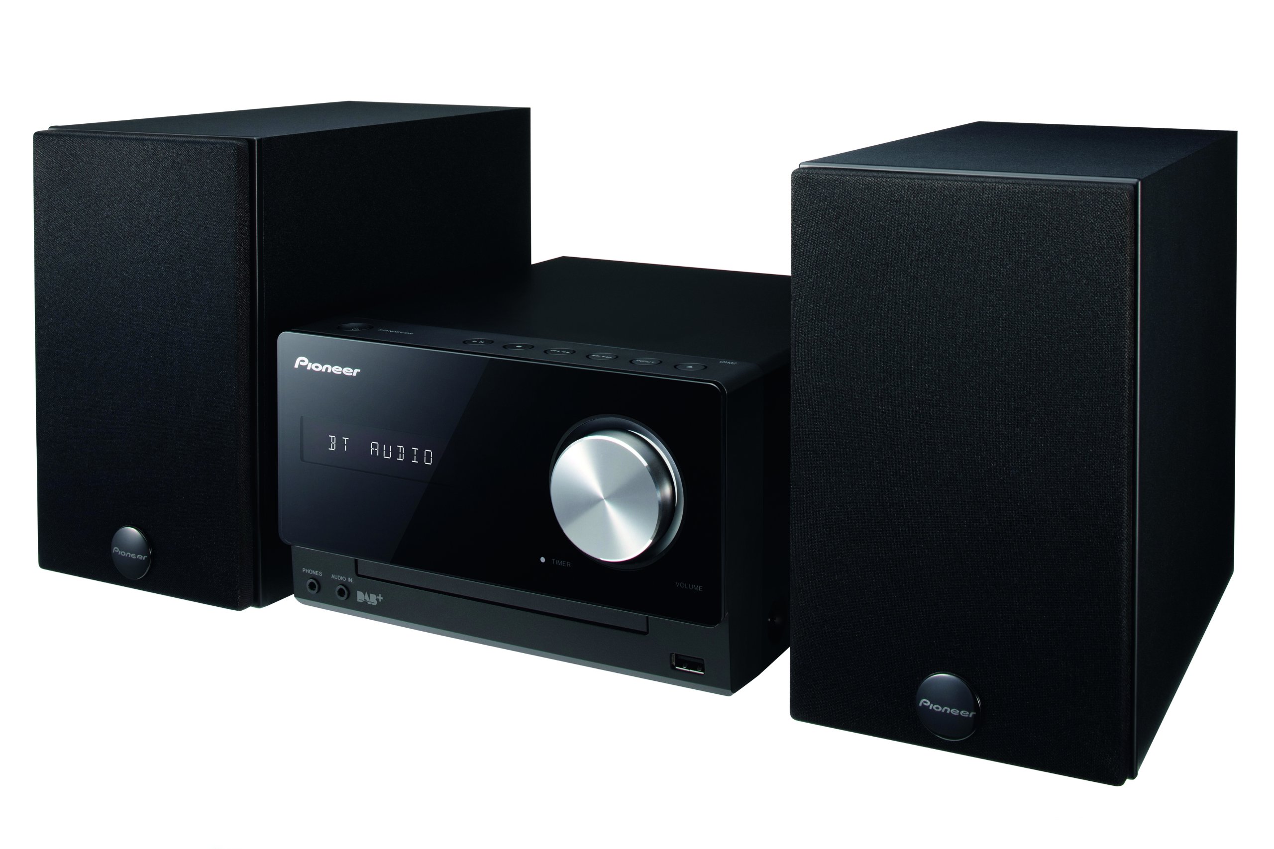 Pioneer X-CM32BTD-K 30W (2x 15W) CD Micro System with Bluetooth/FM
