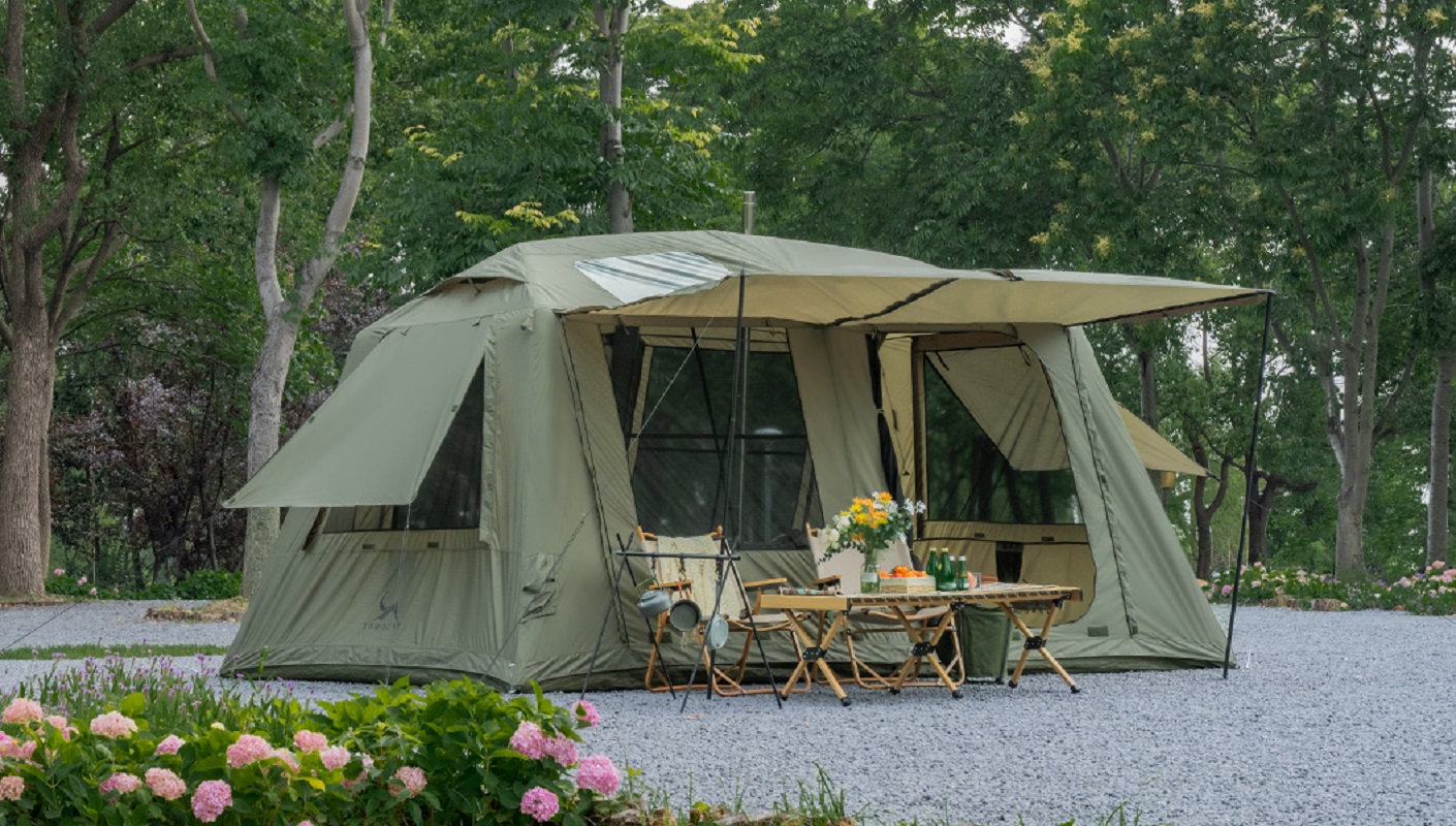 Amazon.co.jp: TOMOUNT エアーテント 12㎡ インフレータブルテント