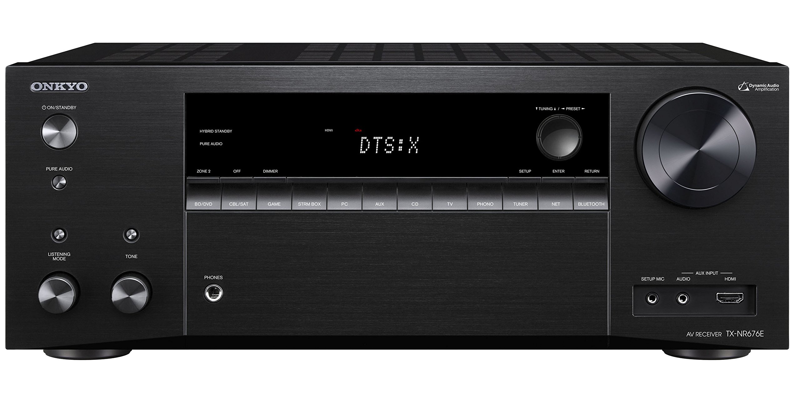 Amazon | ONKYO 7.2ch対応AVレシーバー TX-NR676E(B) | オンキヨー