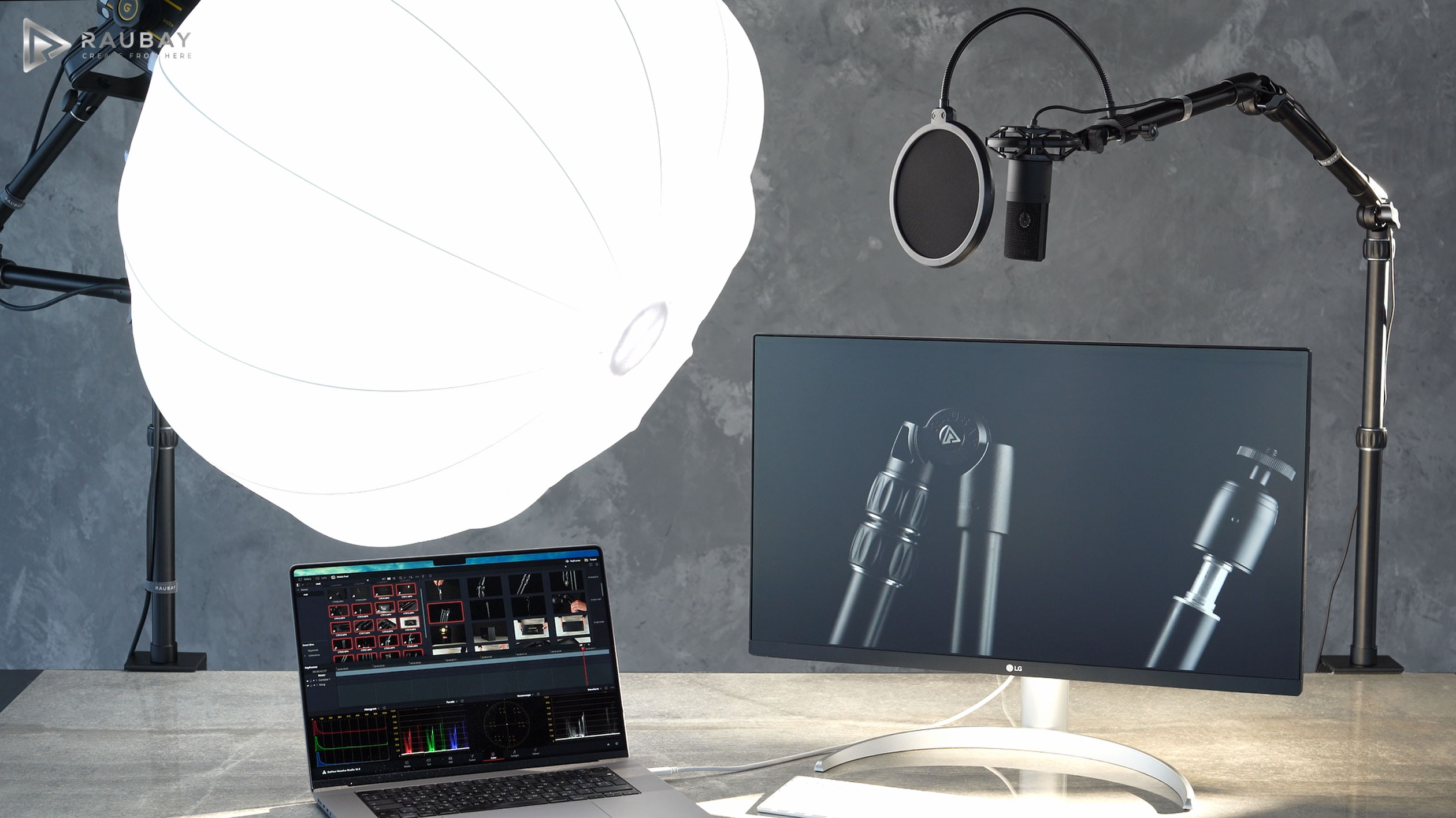 Amazon.co.jp: 【全金属】RAUBAY デスクトップマジックアーム