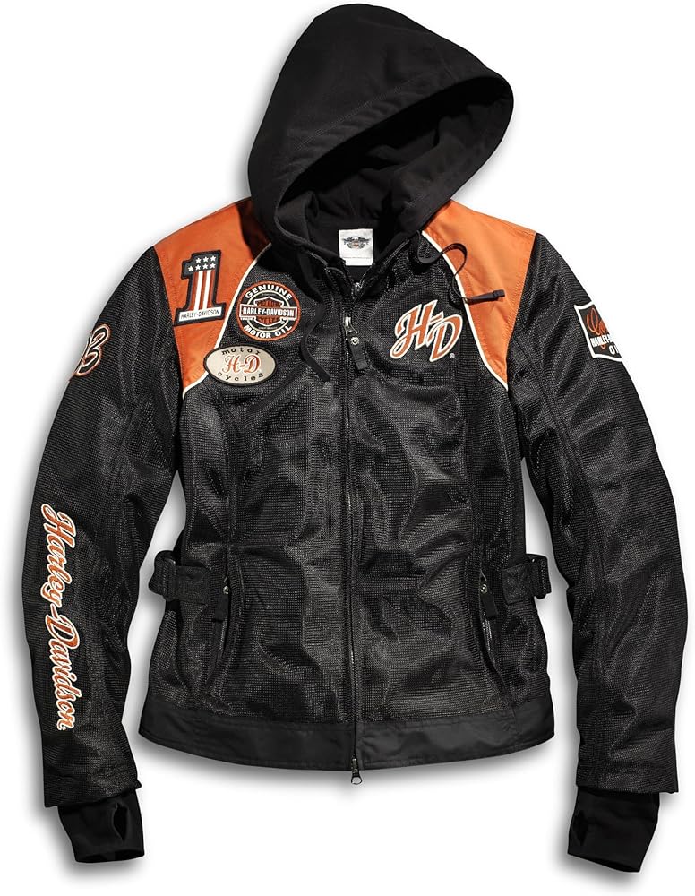 Amazon.com: Harley-Davidson Women's Cora 3-in-1 Mesh Riding Jacket