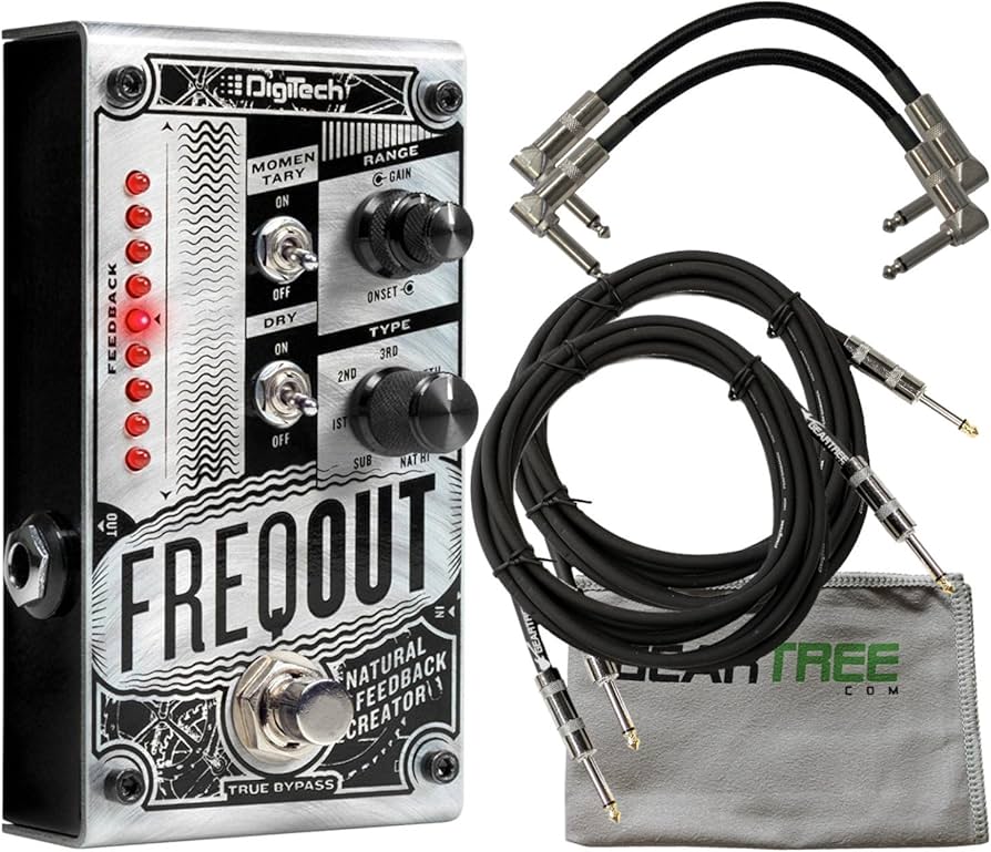 Amazon.com: Digitech FreqOut Natural Feedback Creation Guitar
