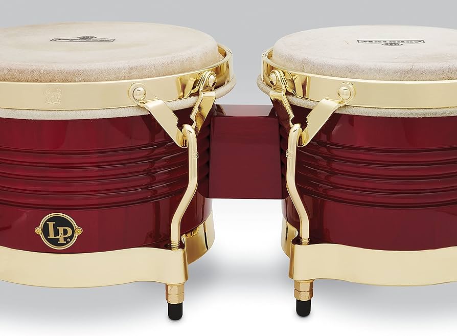 Amazon.com: Latin Percussion M201-RW LP Matador Wood Bongos