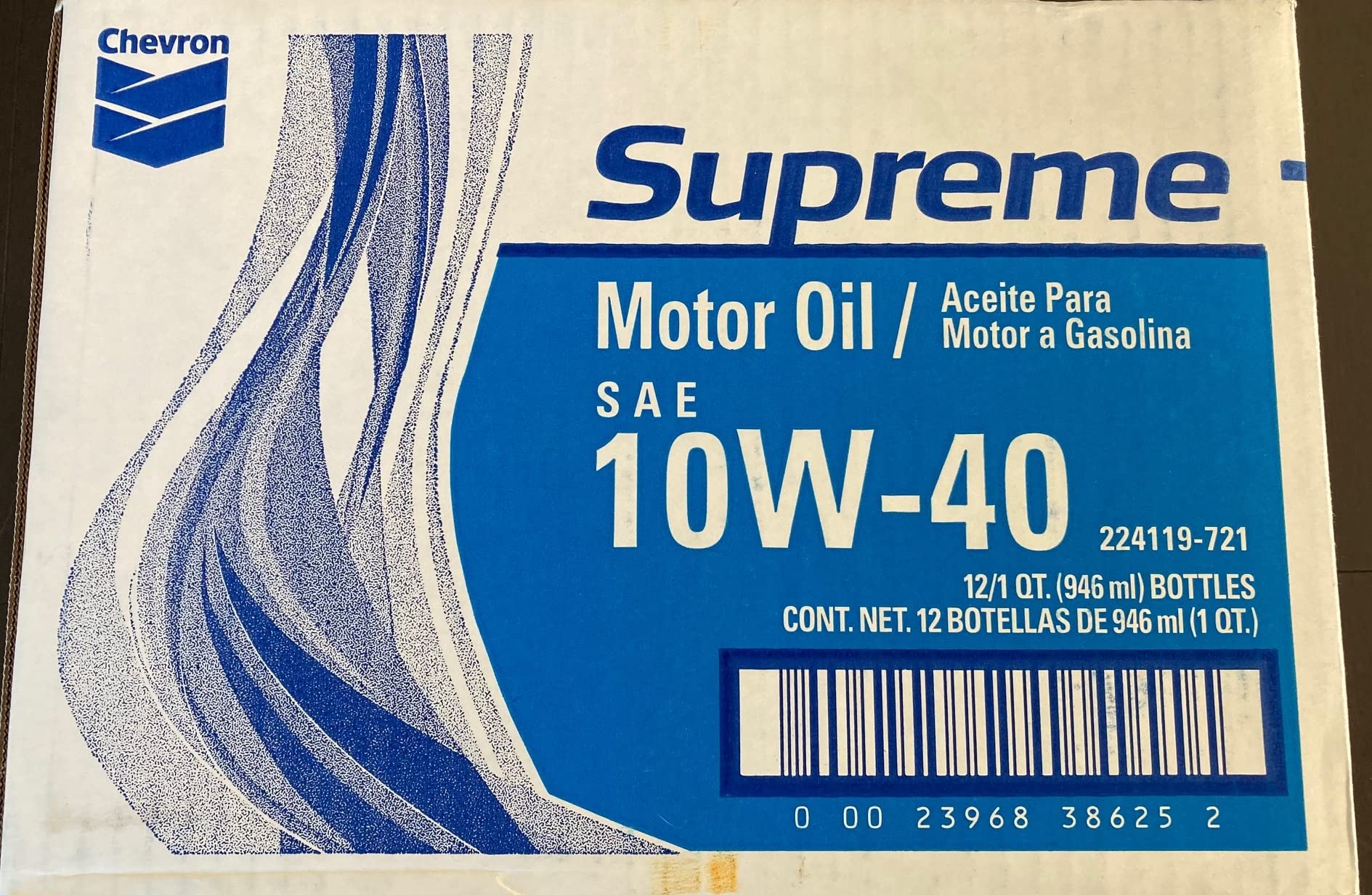 Amazon | シェブロンエンジンオイル10W40 12本 API:SN 946ml(1QT