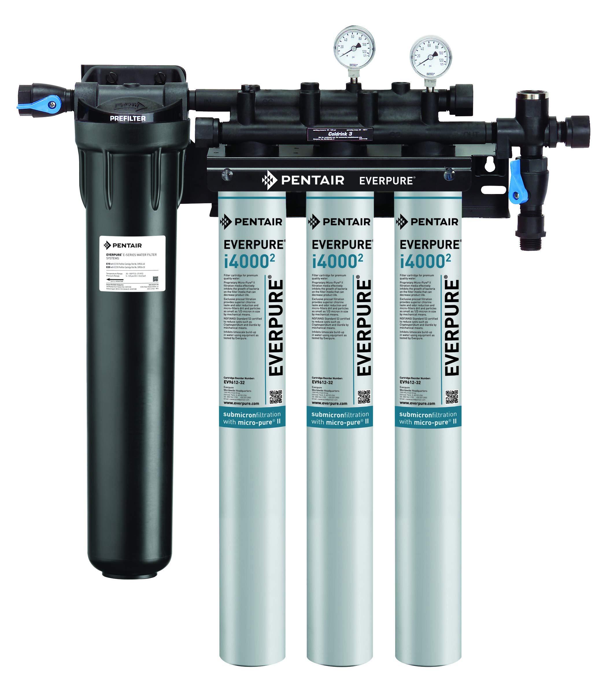 Amazon.com: Everpure EV9325-23 Insurice Triple PF i4000 2 System