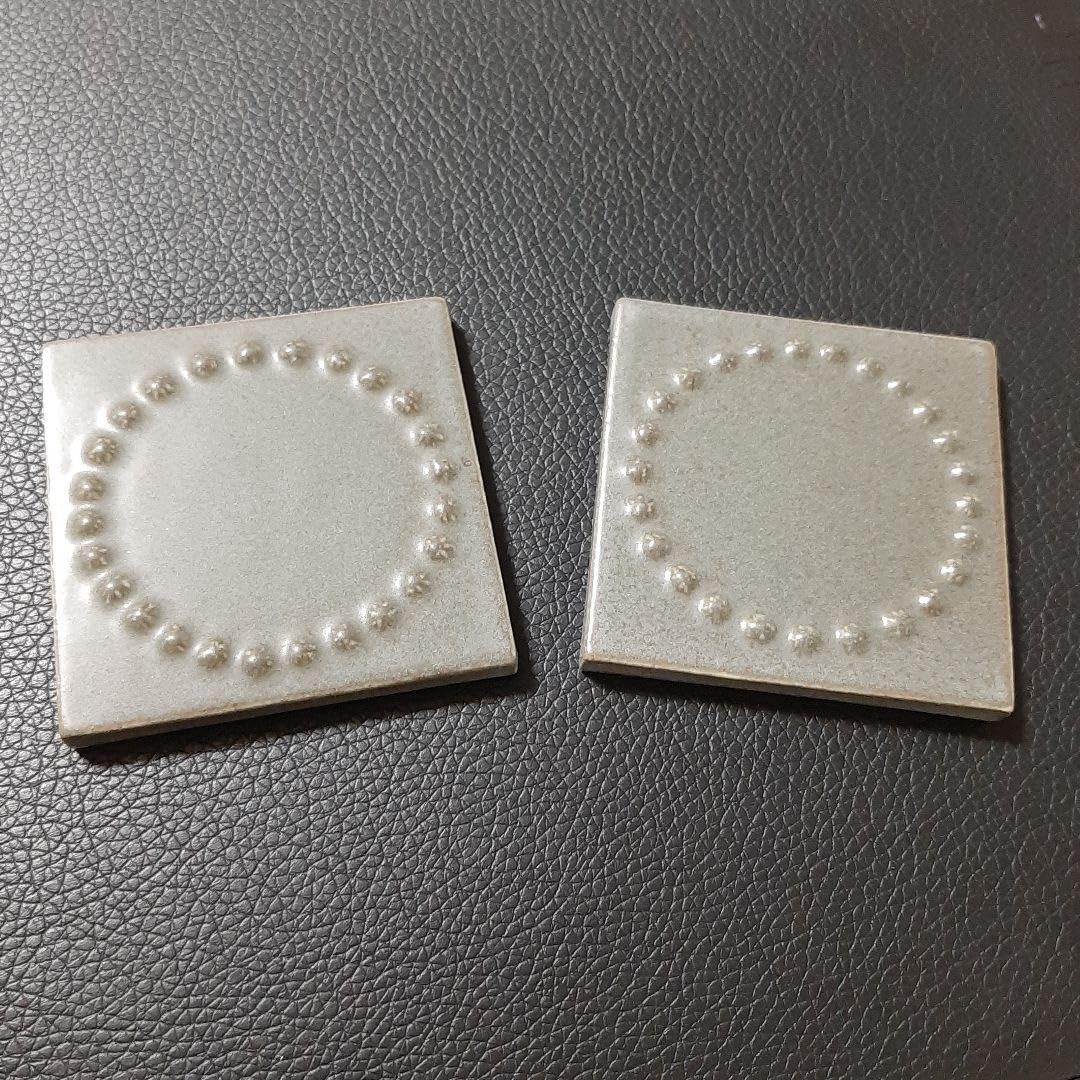 ミナペルホネン タンバリンタイル ダークグリーン26枚 tambourine