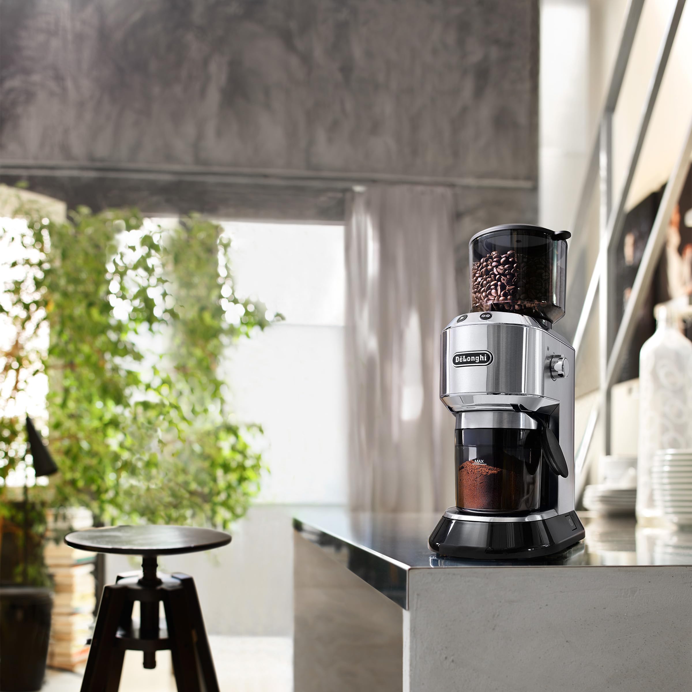 Amazon.com: De'Longhi Dedica Conical Burr Grinder with Portafilter